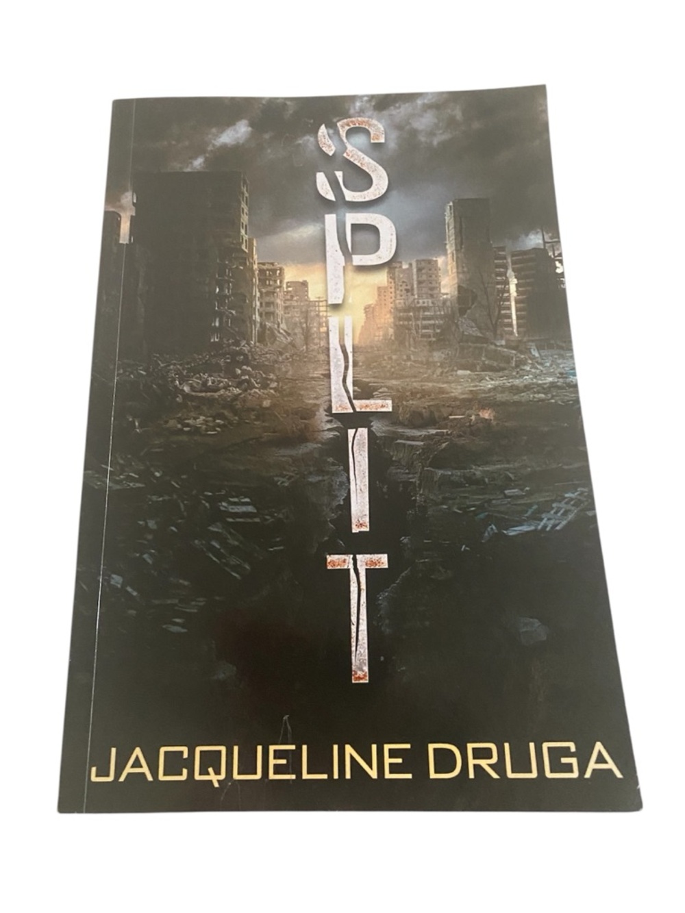 Split by Jacqueline Druga Post-Apocalyptic Science Fiction Dystopian Paperback